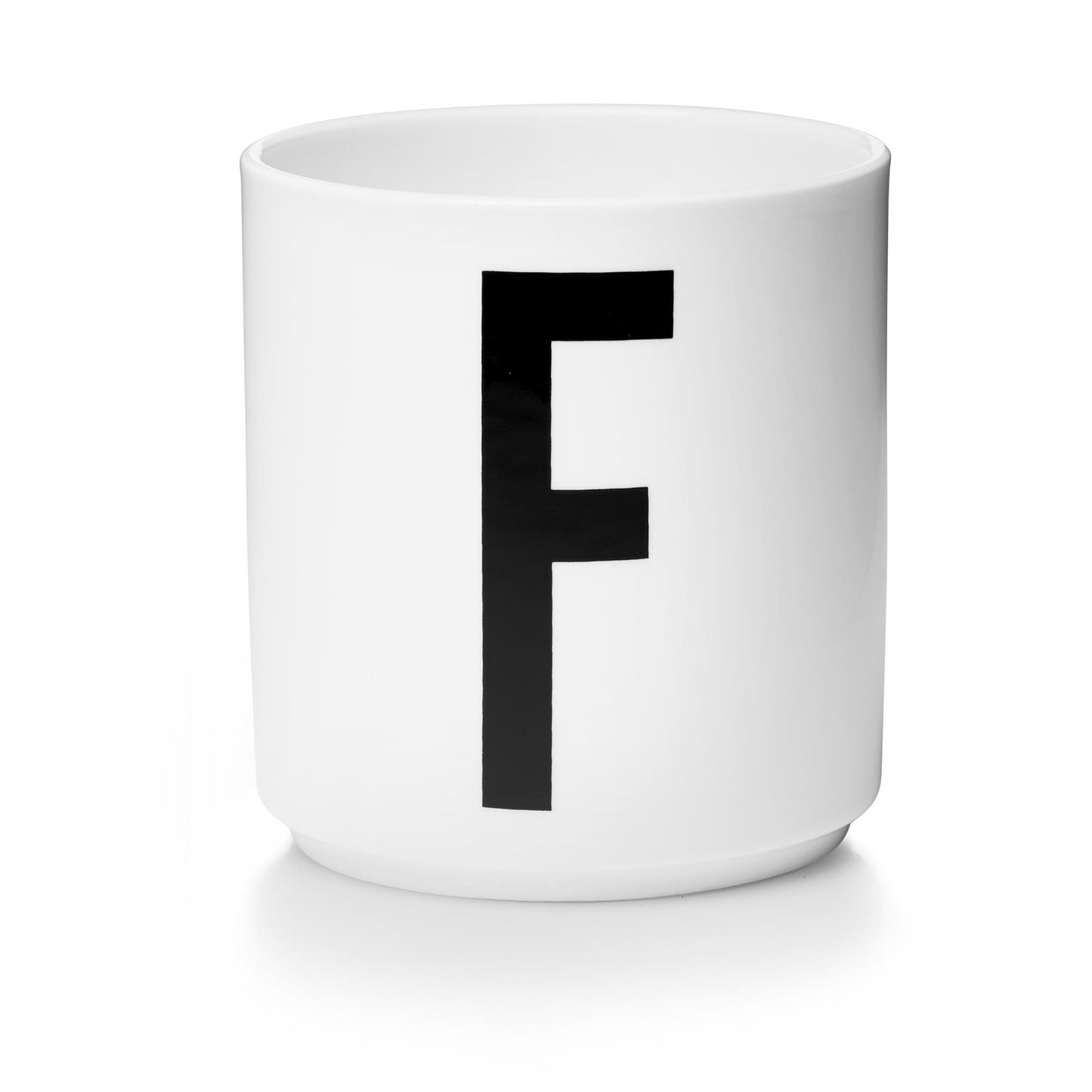 Porcelain Cup white A-Z