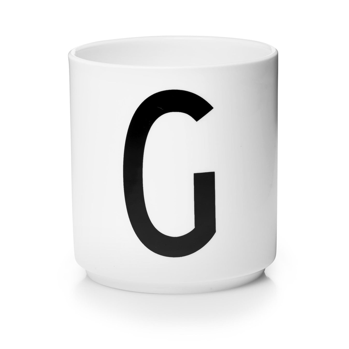 Porcelain Cup white A-Z