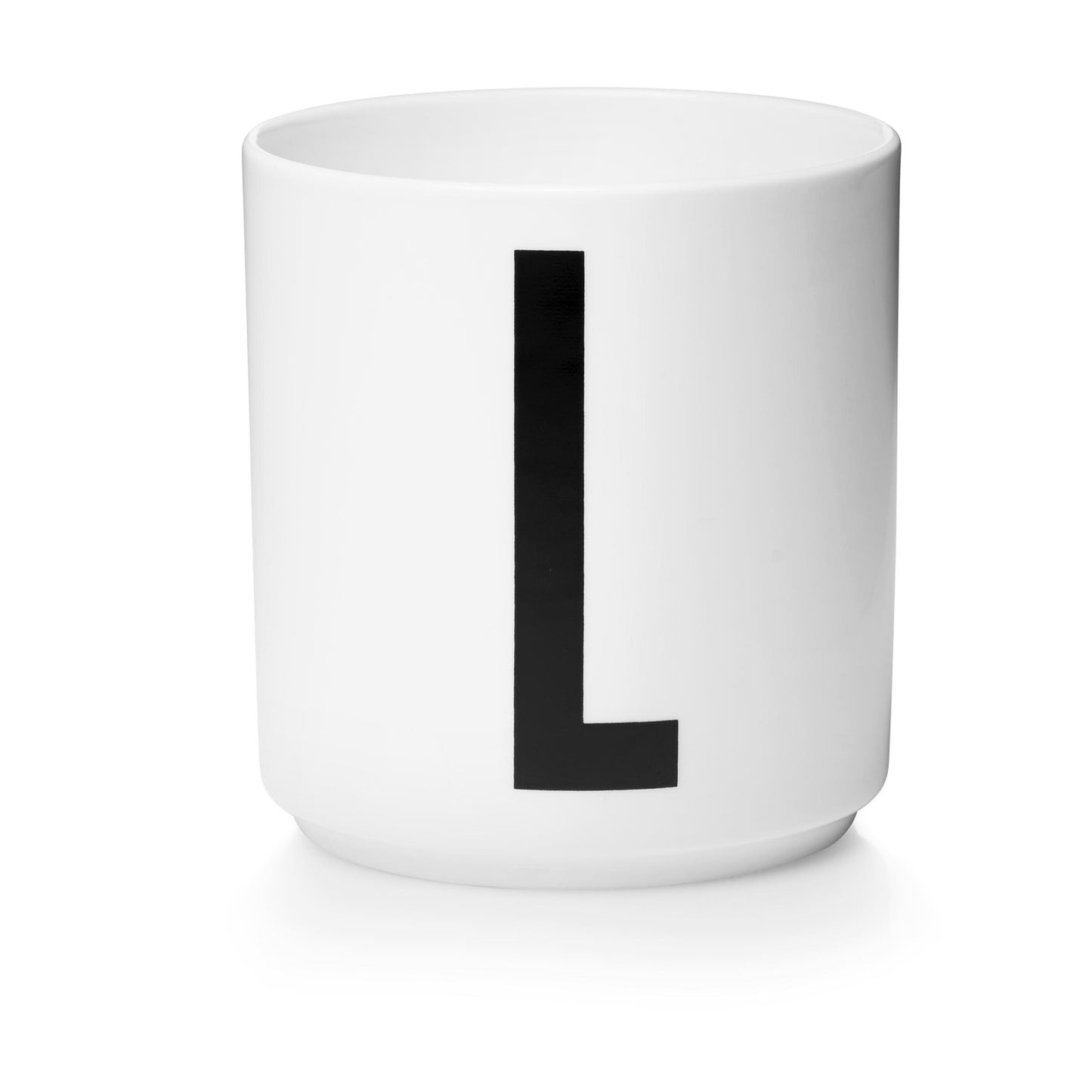 Porcelain Cup white A-Z