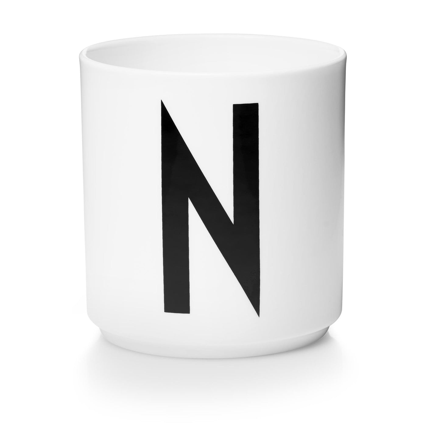 Porcelain Cup white A-Z