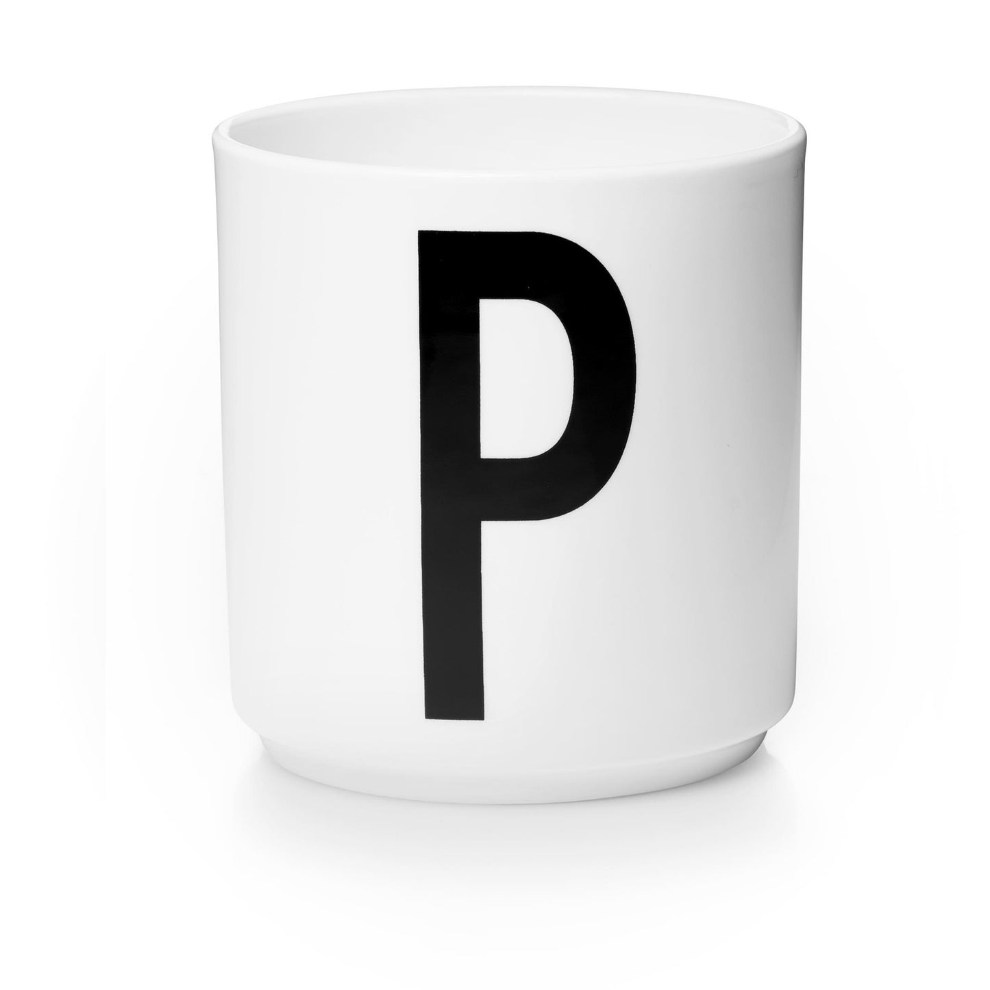 Porcelain Cup white A-Z