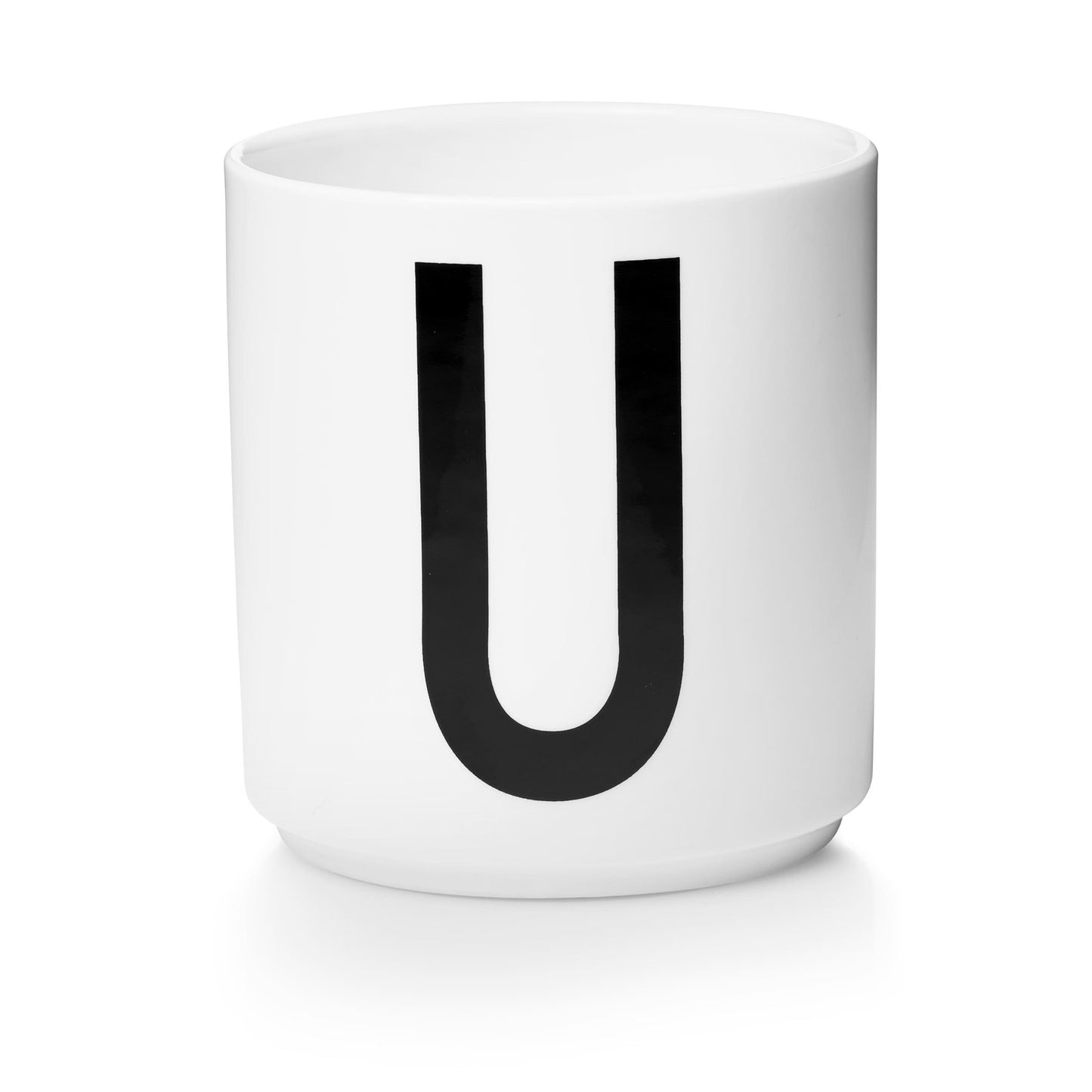 Porcelain Cup white A-Z