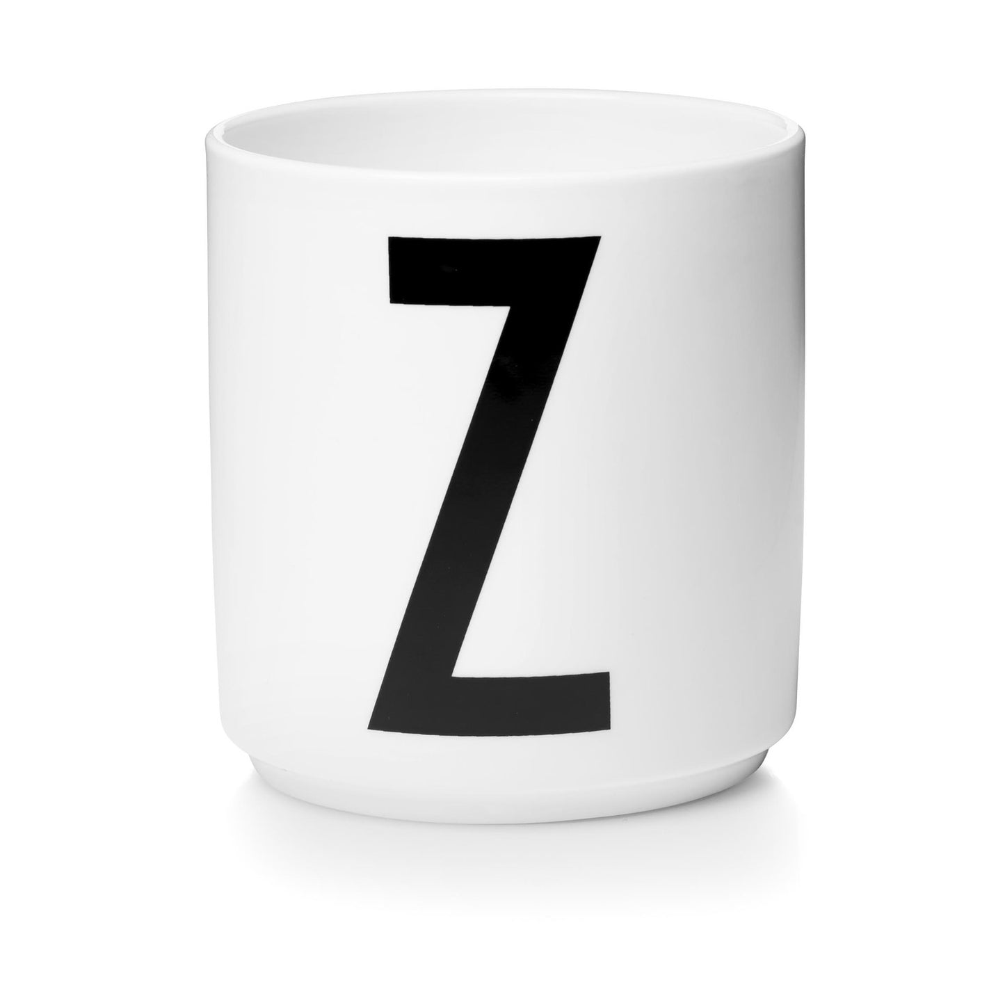 Porcelain Cup white A-Z