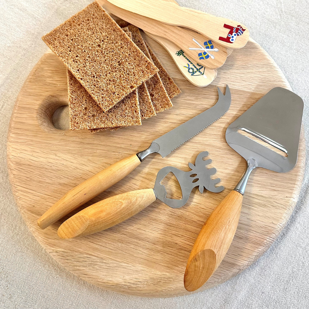 Nordic Wooden Handled Cheese Knife