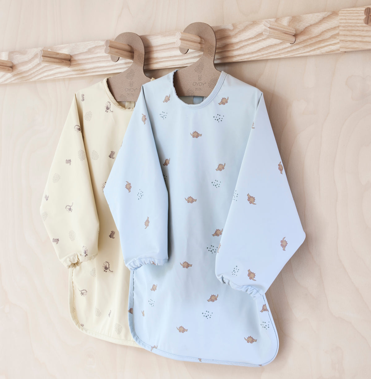 OYOY-dino-cape-bib-dusty-green