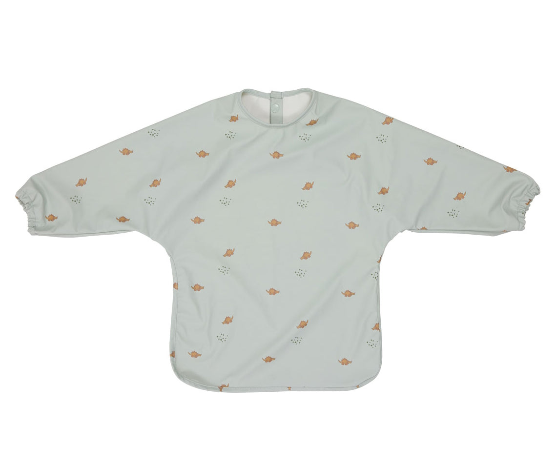 OYOY-dino-cape-bib-dusty-green