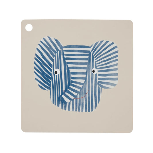 OYOY-placemat-erik-elephant