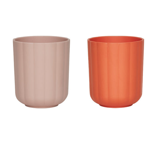 OYOY Pullo Cup Rose-Apricot 2pk