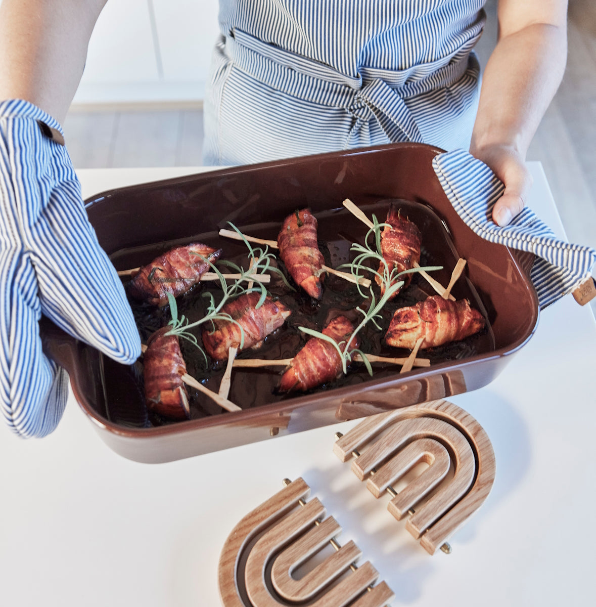 OYOY Yuka Oven Dish Large Terracotta