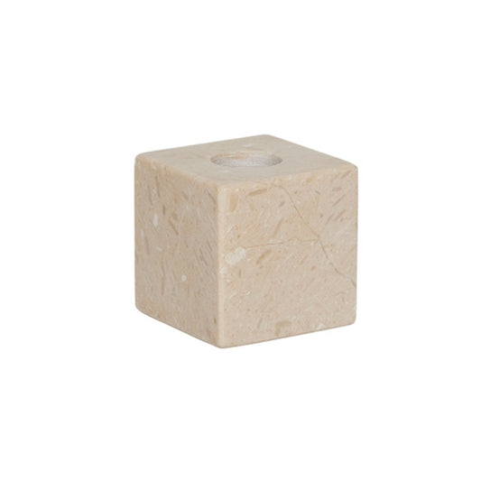 OYOY-savi-square-marble-candleholder-low-beige