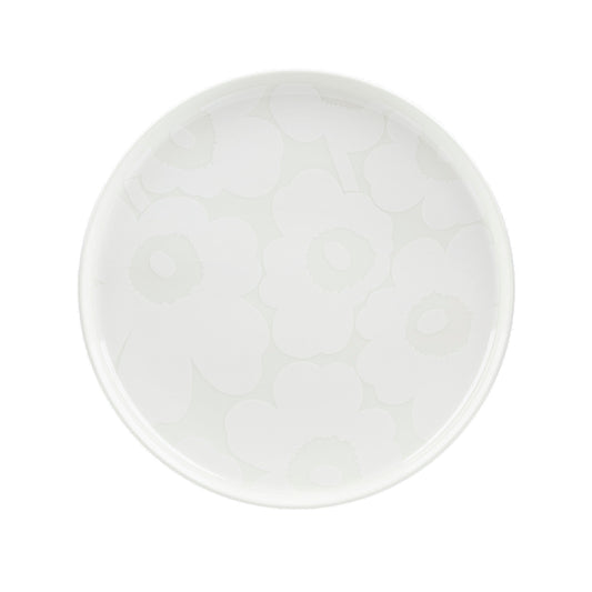Marimekko-unikko-plate-25cm-white
