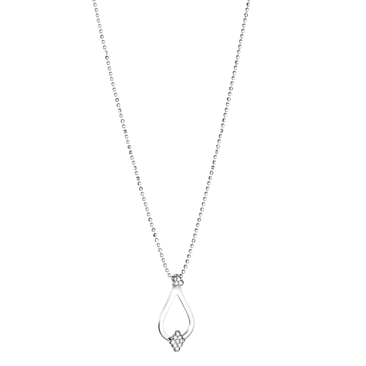 EfvaAttling-little-dew-drops-stars-pendant-necklace-white-gold