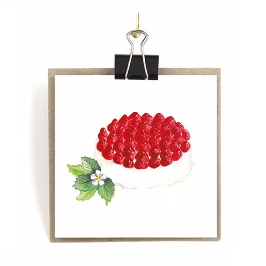 Anneko Strawberry Cake Card