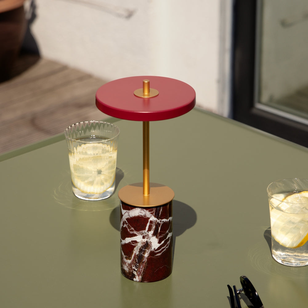 Umage Asteria Move Mini Table Lamp Marble Red
