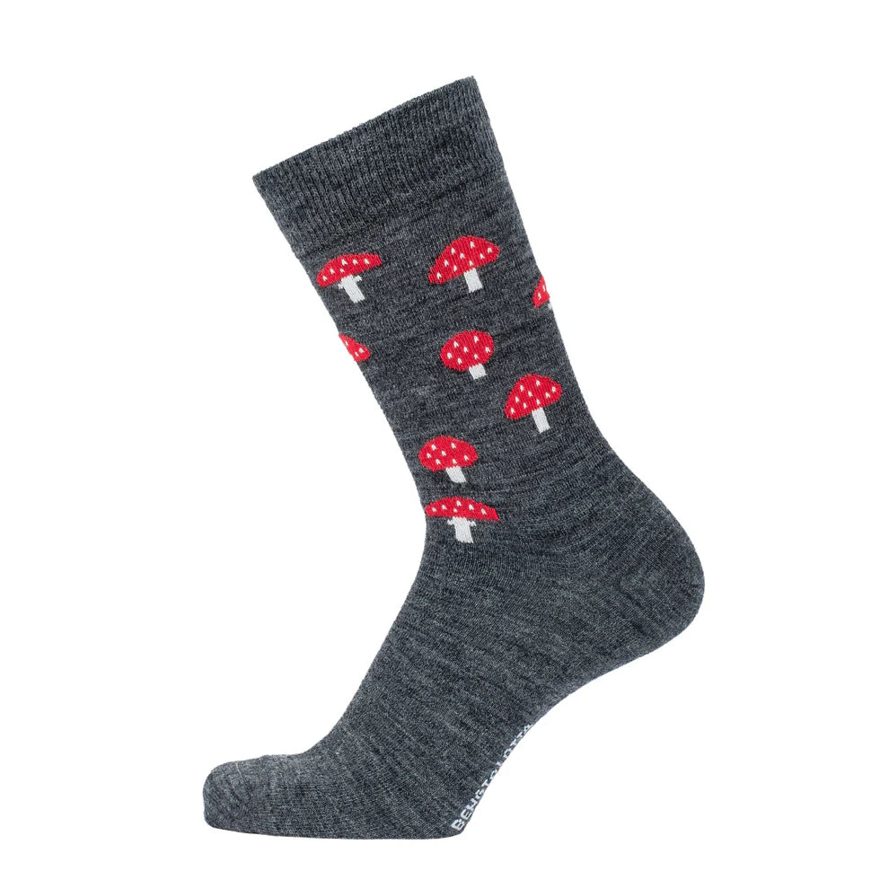 Autumn Wool Socks Anthracite 35-39