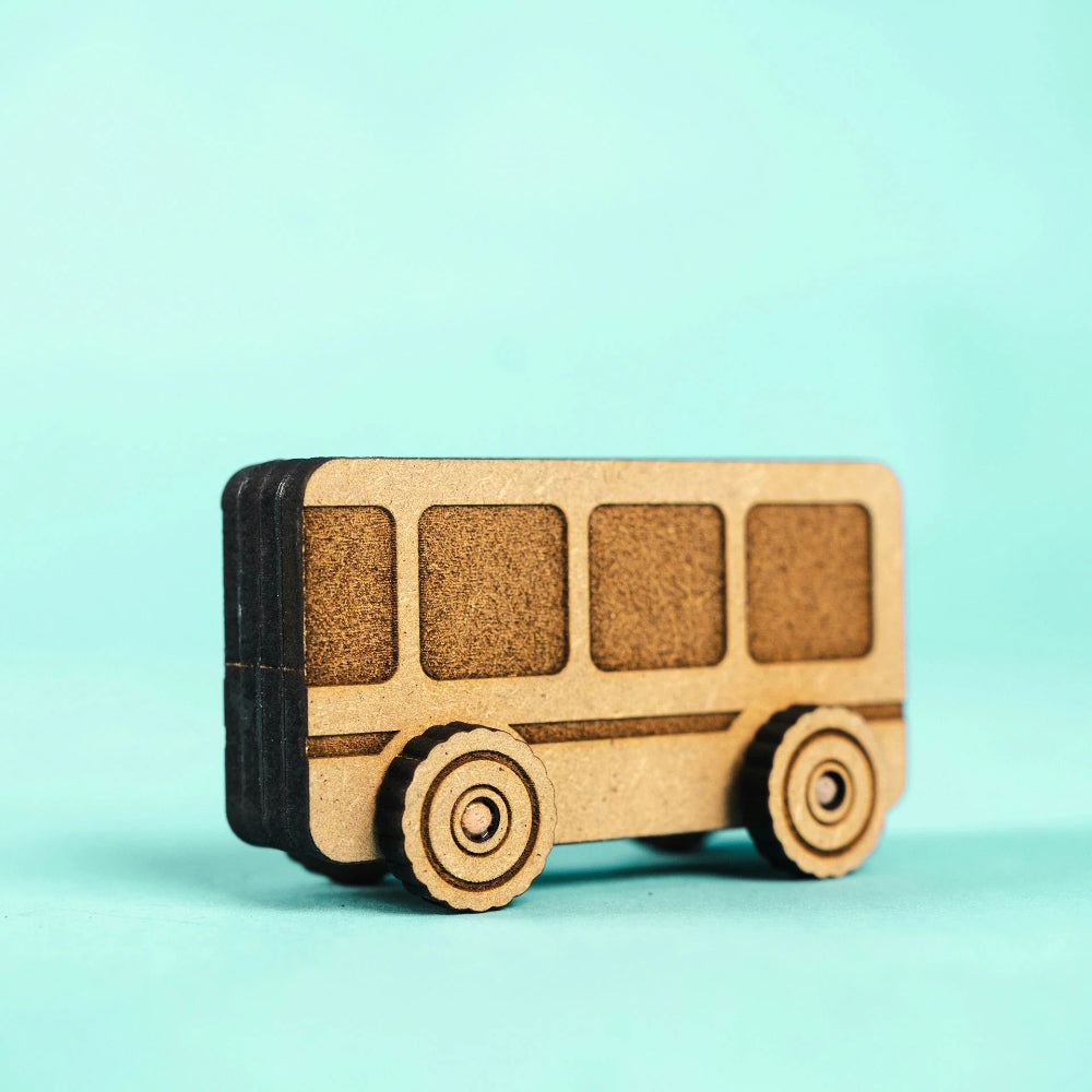 Crateit Bus Adventures Wooden Toy