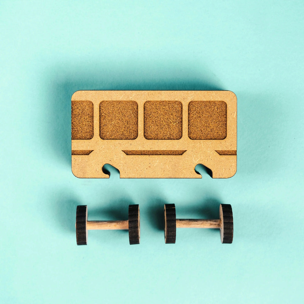 Crateit Bus Adventures Wooden Toy