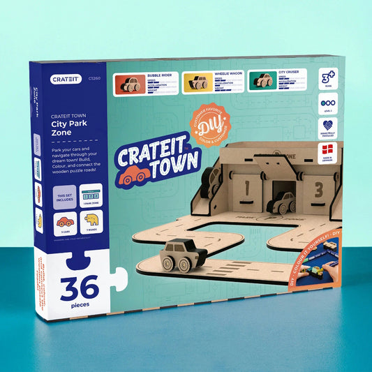 Crateit City Park Zone Wooden Toy