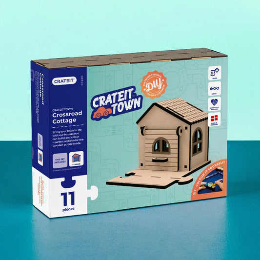 Crateit Crossroad Cottage Wooden Toy