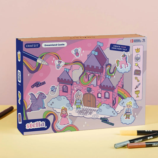 Crateit Dreamland Castle Wooden Toy