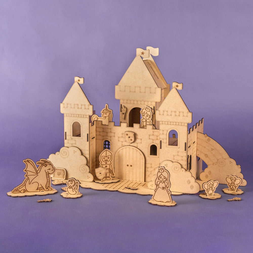 Crateit Dreamland Castle Wooden Toy