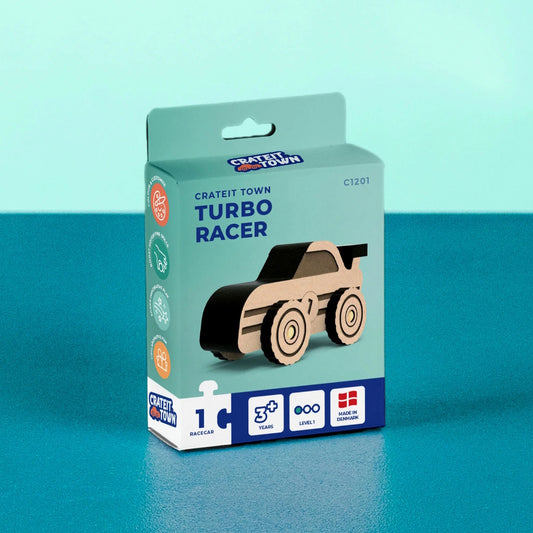 Crateit Turbo Racer Wooden Toy