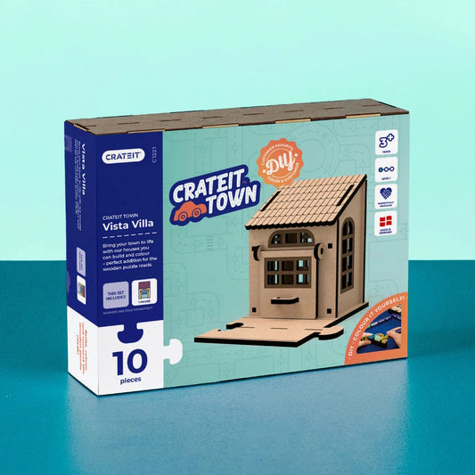 Crateit Vista Villa Wooden Toy