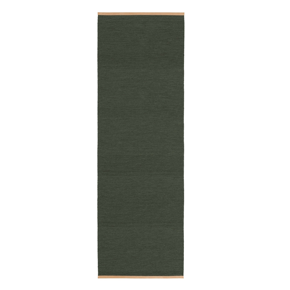 Design House Stockholm Bjork Rug 80x250 Dark Green
