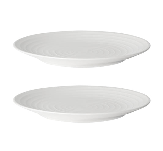 DesignHouseStockholm-blond-salad-plate-22cm-white-stripe
