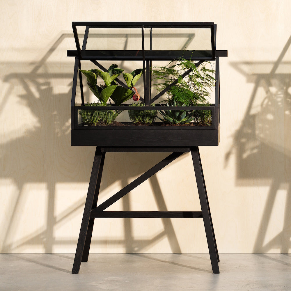 Design House Stockholm Greenhouse Set Stained Black