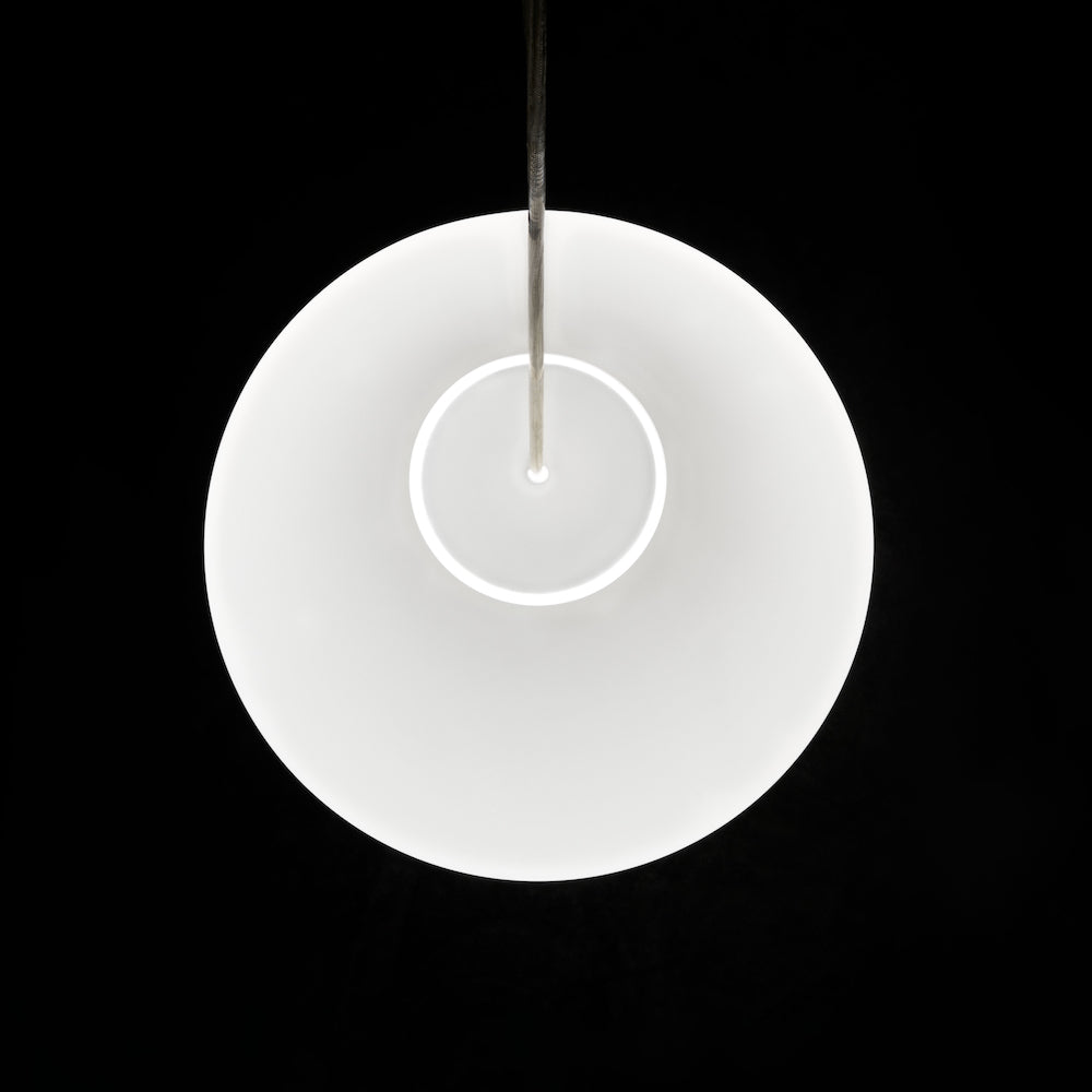Design House Stockholm Luna Pendant Lamp Opaque Medium 30cm