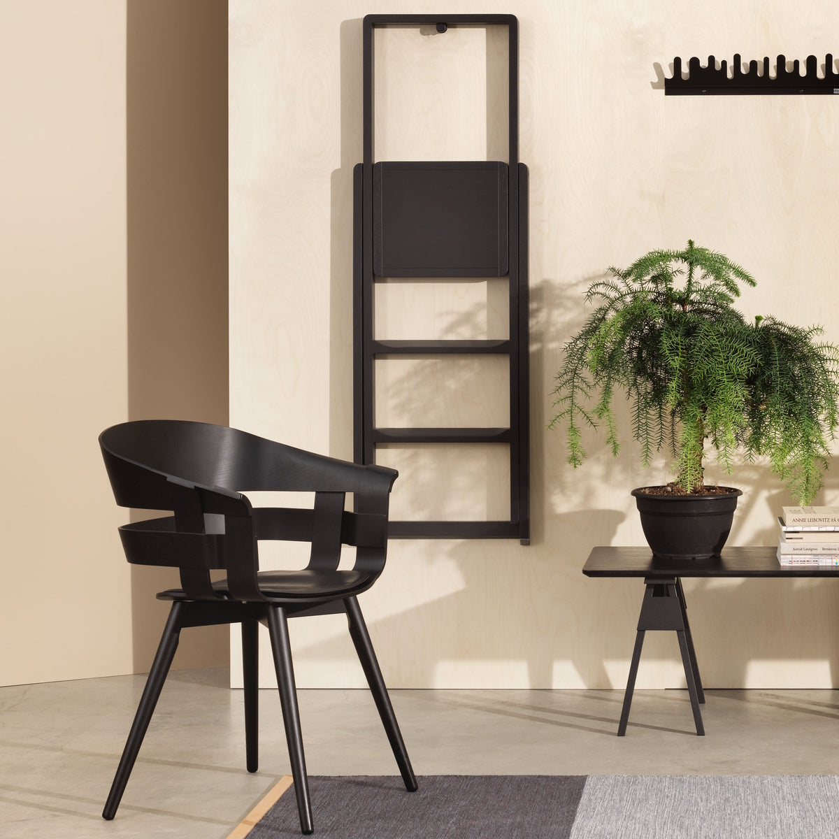 Design House Stockholm Step Ladder Black