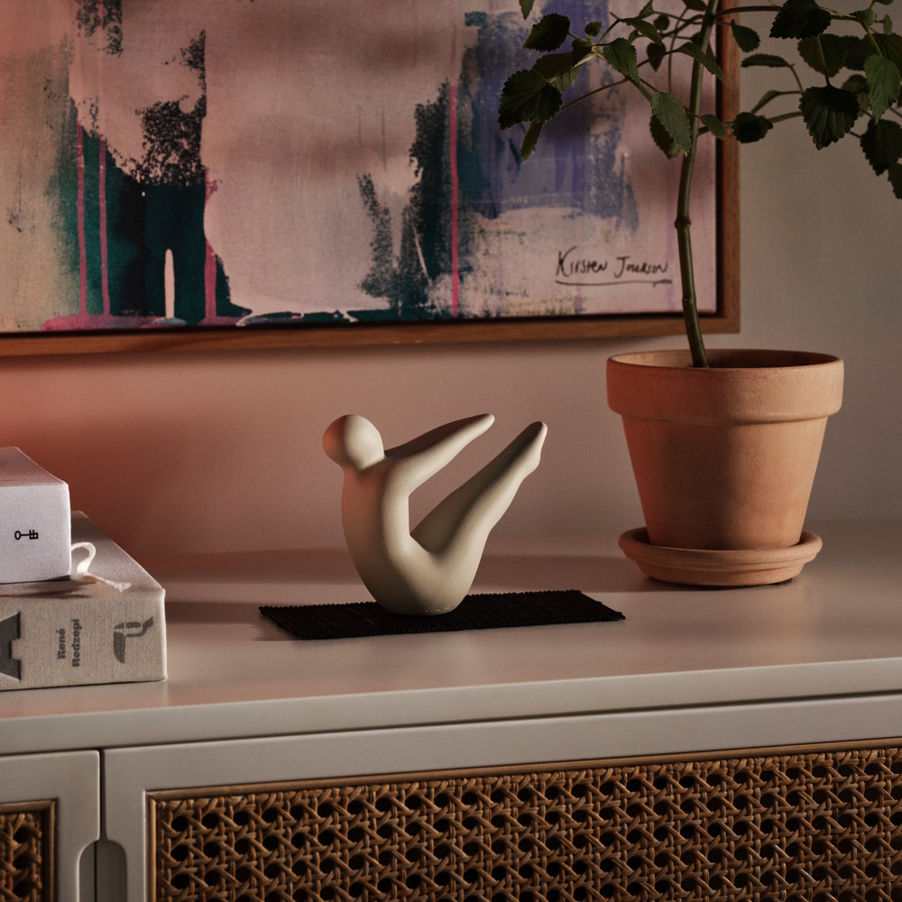 Design House Stockholm Yoga Sculpture No 2 Light Grey