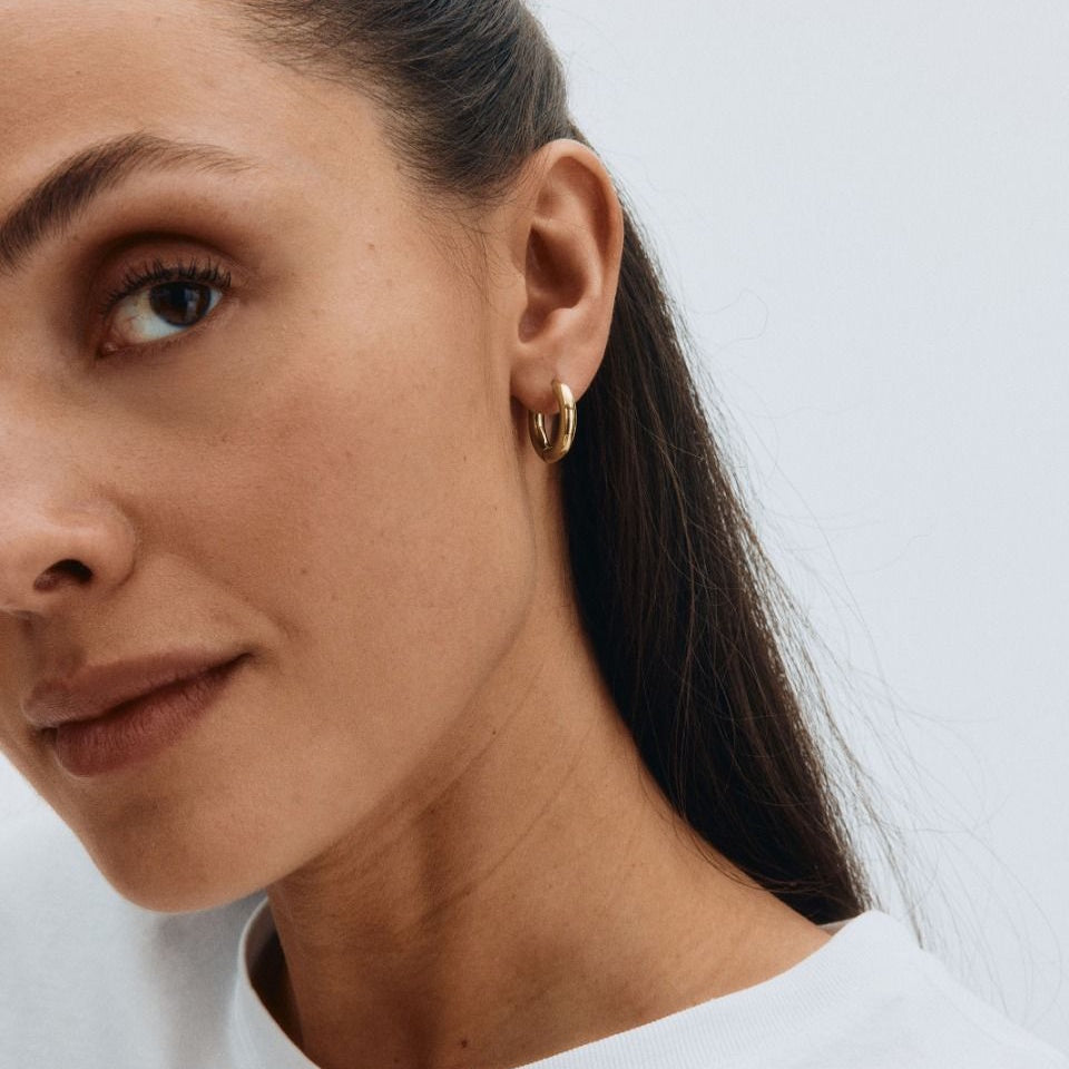 Edblad Chunky Hoops L Gold