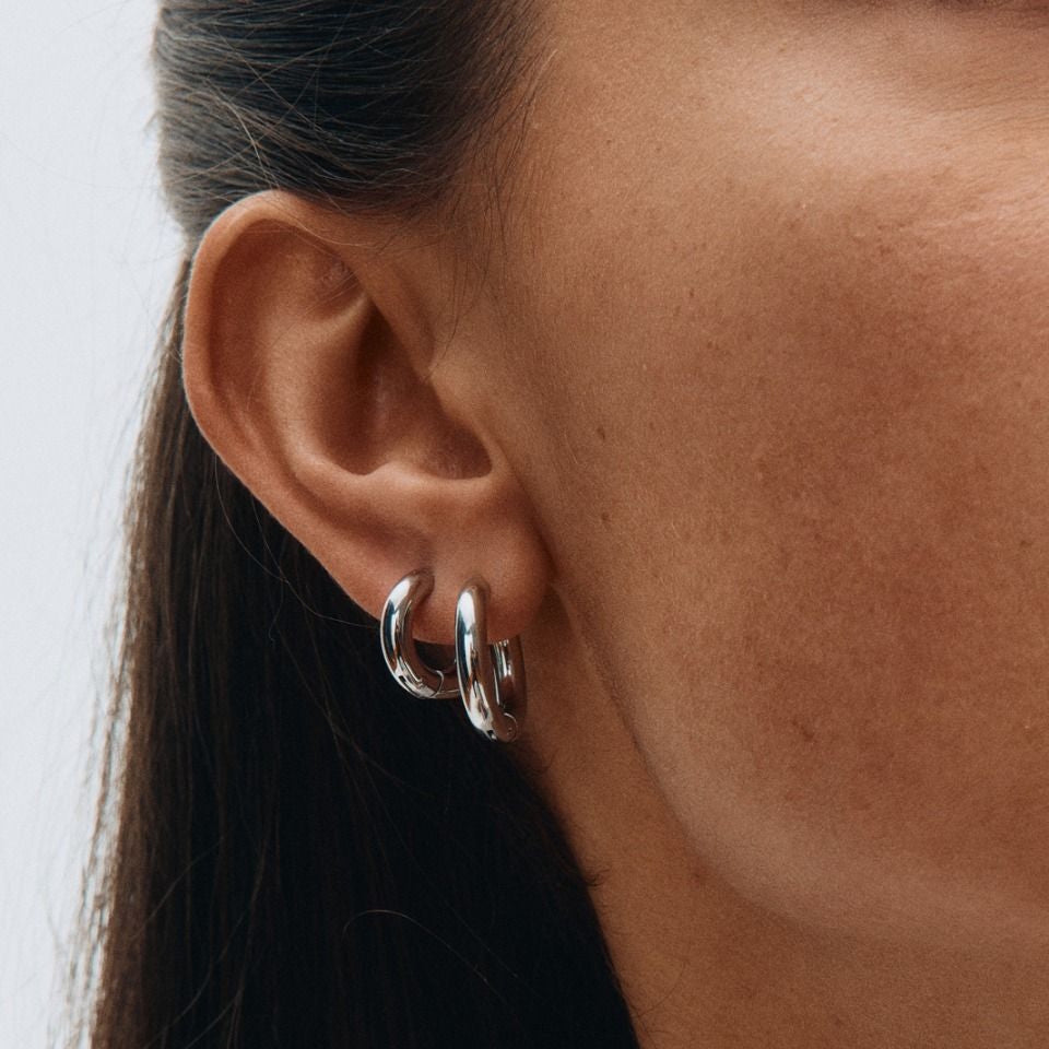 Edblad Chunky Hoops S Steel