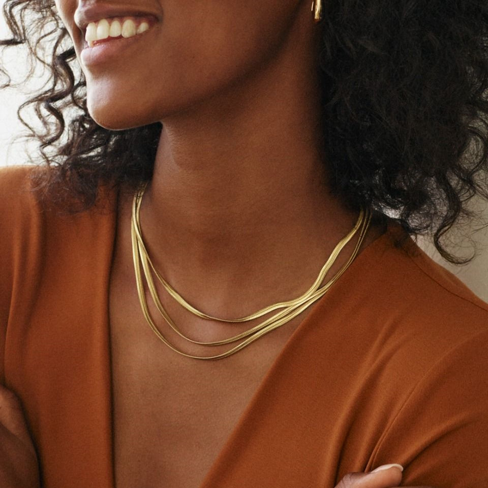 edblad-herringbone-triple-necklace-gold