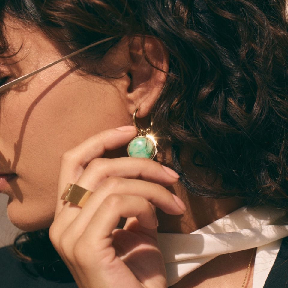 Edblad Insignia Hoops Multi Gold