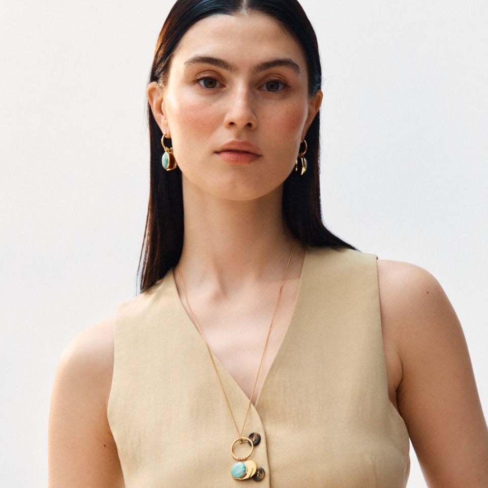 Edblad Insignia Hoops Multi Gold