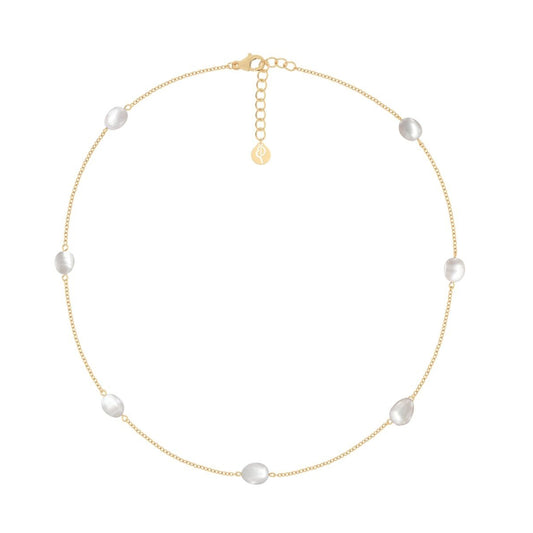 Edblad-perla-necklace-multi-gold