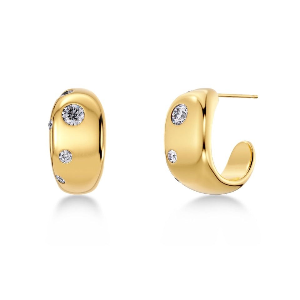 Edblad Selena Hoops S Gold