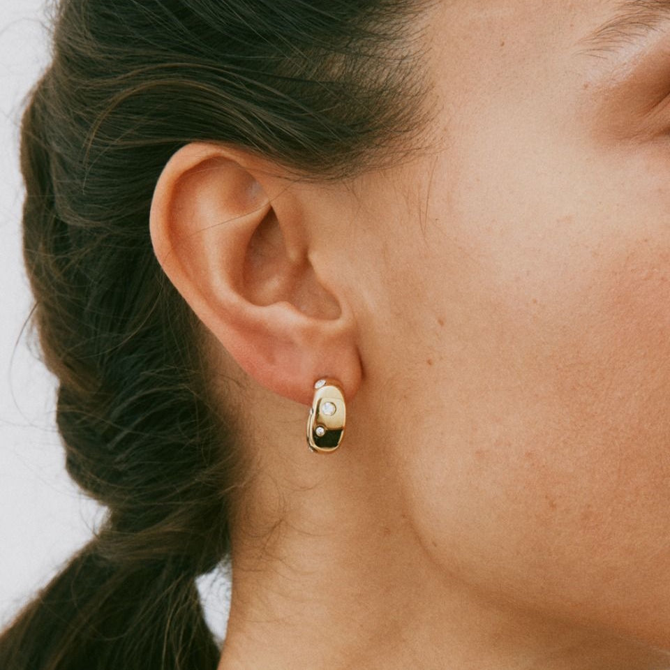 Edblad Selena Hoops S Gold