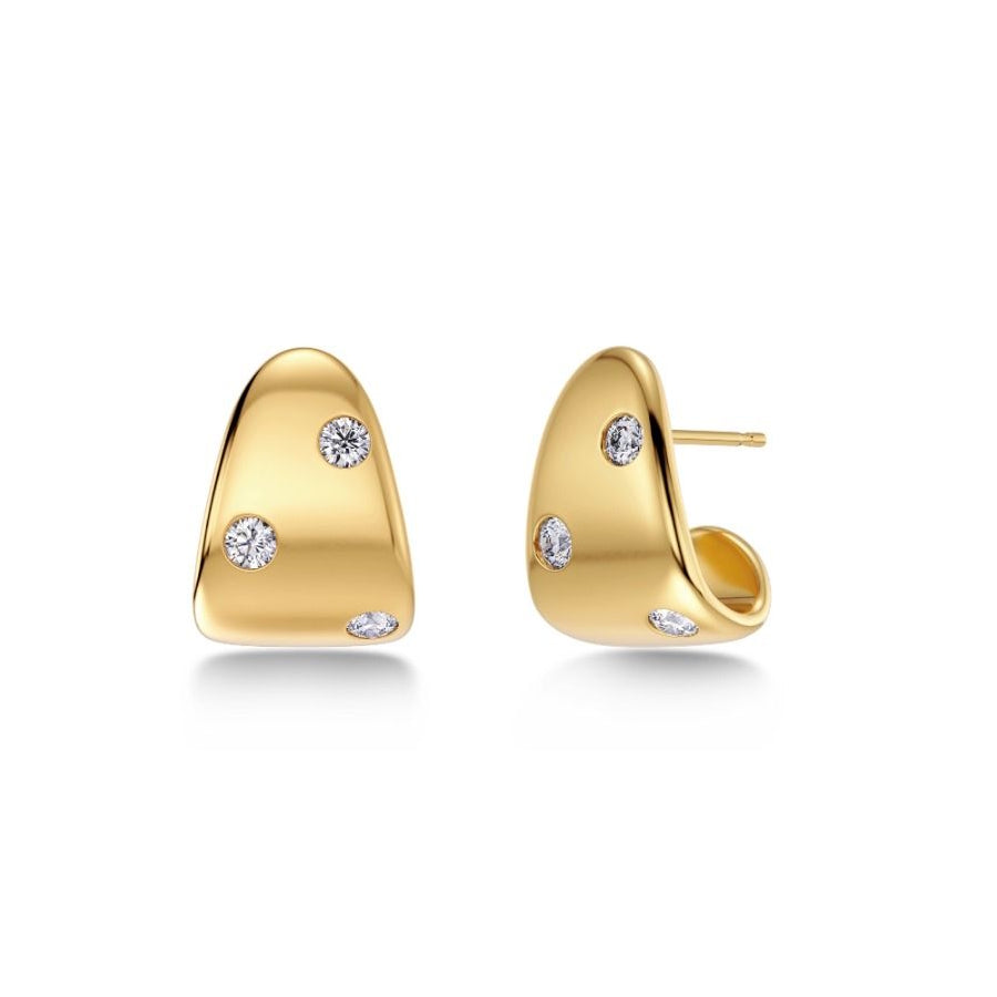 Edblad Selena Studs CZ Gold