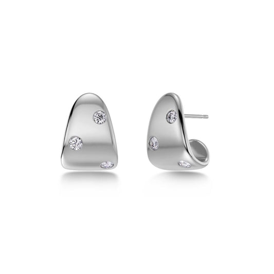 Edblad Selena Studs CZ Steel