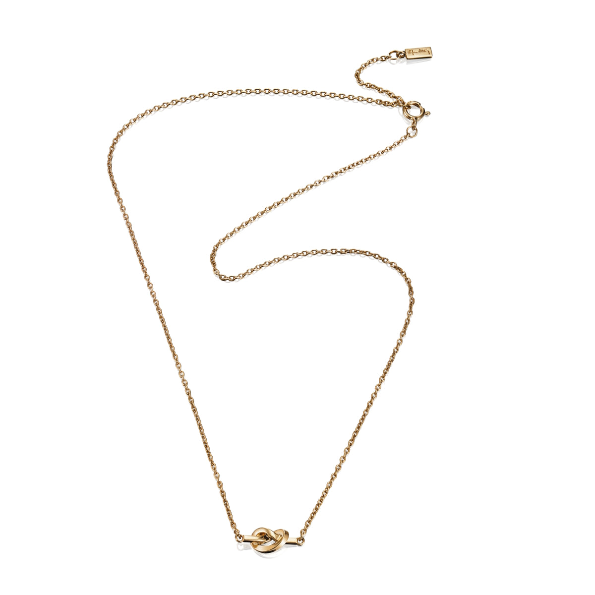 EfvaAttling-love-knot-necklace-gold