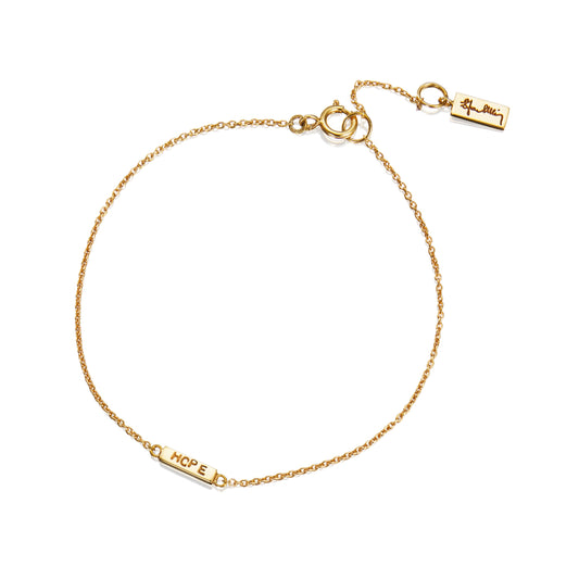 EfvaAttling-mini-me-hope-bracelet-gold