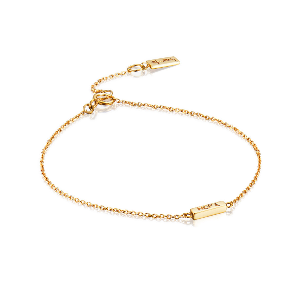 EfvaAttling-mini-me-hope-bracelet-gold