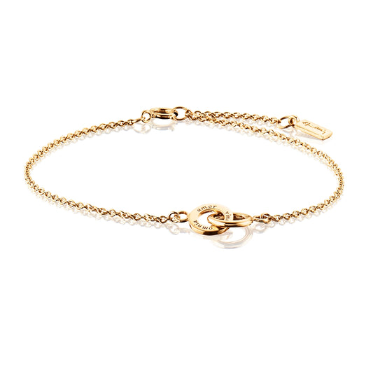 Efva Attling Mini Twosome Bracelet Gold