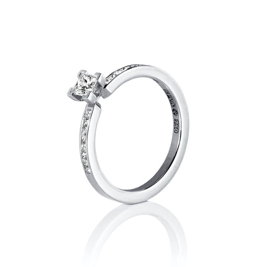 Efva Attling Pop Star Ring White Gold