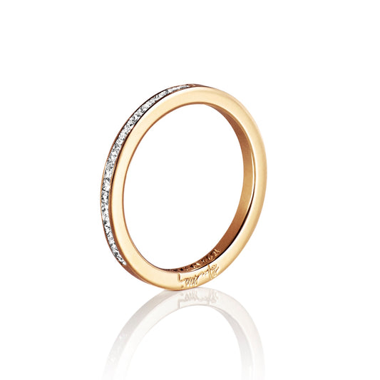 Efva Attling Side Star Ring Gold