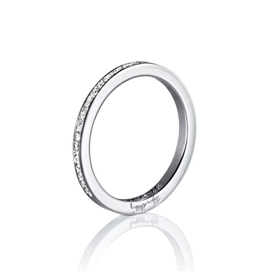 Efva Attling Side Star Ring White Gold